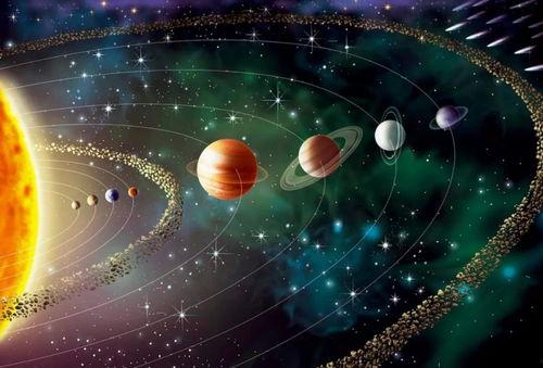 启明星插图,探索宇宙奥秘的视觉之旅
